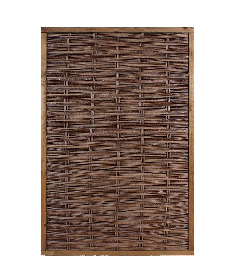 Garden wicker panel