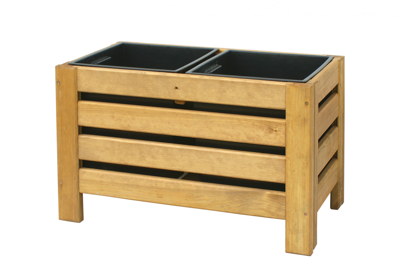 Pine wood pot